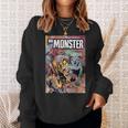 Halloween Horror Vintage Monster Comic Book Retro Sweatshirt Gifts for Her Halloween Horror Vintage Monster Comic Book Retro Sweatshirt Gifts for Her