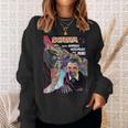 Halloween Horror Vintage Werewolf Vampire Comic Book Retro Sweatshirt Gifts for Her