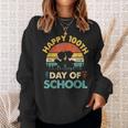 Happy 100th Day Of School Teacher Reading Book For Men Women Girls Kids Sweatshirt Gifts for Her