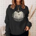 Haunted Library – Glowing Book Sweatshirt Gifts for Her