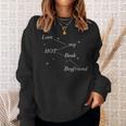 Hot Book Boyfriend Booklover Reader Fan Girl Sweatshirt Gifts for Her