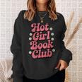 Hot Girl Book Club Retro Daisies Sweatshirt Gifts for Her Hot Girl Book Club Retro Daisies Sweatshirt Gifts for Her