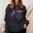 I'm Not A Bookworm I'm A Book Witch Halloween Book Reader Sweatshirt Gifts for Her