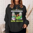I'm a Professional Book Dragon Mythical Creatures Sweatshirt Gifts for Her