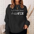 I’m A Simple Woman Sewing Dog Coffee Book Sweatshirt Gifts for Her I’m A Simple Woman Sewing Dog Coffee Book Sweatshirt Gifts for Her