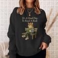It’s A Good Day To Read A Book – Reading Cat Sweatshirt Gifts for Her It’s A Good Day To Read A Book – Reading Cat Sweatshirt Gifts for Her