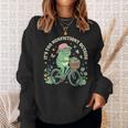 It's Too Nonfiction Outside Frog Reading Book Lover Sweatshirt Gifts for Her