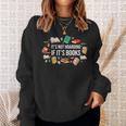 It's Not Hoarding If It's Books Literature Reading Sweatshirt Gifts for Her It's Not Hoarding If It's Books Literature Reading Sweatshirt Gifts for Her