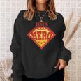 Jesus Is My Superhero Hero Fun Comic Book Sweatshirt Gifts for Her Jesus Is My Superhero Hero Fun Comic Book Sweatshirt Gifts for Her