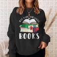 Just A Girl Who Loves Books Lover Bookworm Librarian Reading Sweatshirt Gifts for Her Just A Girl Who Loves Books Lover Bookworm Librarian Reading Sweatshirt Gifts for Her