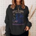 Just a Girl Who Loves Dragons And Books Fantasy Sweatshirt Gifts for Her Just a Girl Who Loves Dragons And Books Fantasy Sweatshirt Gifts for Her