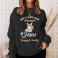 Just A Girl Who Loves Jesus And Corgis And Books Sweatshirt Gifts for Her Just A Girl Who Loves Jesus And Corgis And Books Sweatshirt Gifts for Her