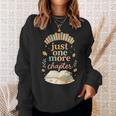 Just One More Chapter Cozy Book Lover Reading & Coffee Sweatshirt Gifts for Her Just One More Chapter Cozy Book Lover Reading & Coffee Sweatshirt Gifts for Her