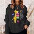 Just One More Chapter Cute Giraffe Book Reading Nerd Sweatshirt Gifts for Her Just One More Chapter Cute Giraffe Book Reading Nerd Sweatshirt Gifts for Her
