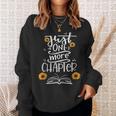 Just One More Chapter Tee Book Lover With Sunflowers Sweatshirt Gifts for Her