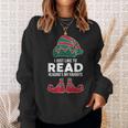 I Just Like To Read Reading's My Favorite Xmas Book Club Fan Sweatshirt Gifts for Her