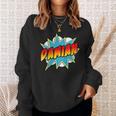 Kids Boys Damian Name Comic Book Superhero Sweatshirt Gifts for Her