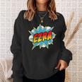Kids Boys Ezra Comic Book Superhero Name Sweatshirt Gifts for Her Kids Boys Ezra Comic Book Superhero Name Sweatshirt Gifts for Her