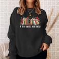 If You Know You Know 6 7 Six Seven Meme Floral Book Lover Sweatshirt Gifts for Her
