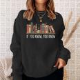 If You Know You Know Six Seven Book Christmas Sweatshirt Gifts for Her If You Know You Know Six Seven Book Christmas Sweatshirt Gifts for Her