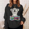 Koala Bear Reading Books Koala Sweatshirt Gifts for Her