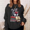 Lemur Reading Books Matching Bookworm Readers Librarian Sweatshirt Gifts for Her Lemur Reading Books Matching Bookworm Readers Librarian Sweatshirt Gifts for Her