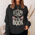 Let's Do This By The Book Sweatshirt Gifts for Her