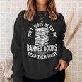 Librarian Banned Book List Banned Book Set Book Lover Sweatshirt Gifts for Her