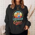 Librarian Crew Cute Library Dog Book Reading Men Women Sweatshirt Gifts for Her