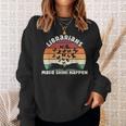 Librarians Make Shhh Happen Open Book Librarian Sweatshirt Gifts for Her Librarians Make Shhh Happen Open Book Librarian Sweatshirt Gifts for Her