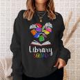 Library Squad School Librarian Bookworm Book Lover Teacher For Men Women Kids Sweatshirt Gifts for Her Library Squad School Librarian Bookworm Book Lover Teacher For Men Women Kids Sweatshirt Gifts for Her
