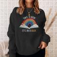 Take A Look It's In A Book Rainbow Bookworm Book Lover Sweatshirt Gifts for Her
