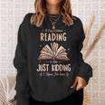 I Love Books Books Are My Life For a Readers Reading Sweatshirt Gifts for Her
