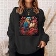 Macaw Reading A Book Sweatshirt Gifts for Her Macaw Reading A Book Sweatshirt Gifts for Her