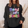 Magazine Letters Read More Books Sweatshirt Gifts for Her