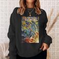 Marvel Comixology Captain Marvel She-Hulk Comic Book Cover Sweatshirt Gifts for Her