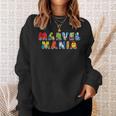 Marvel Mania Retro Comic Book Sweatshirt Gifts for Her
