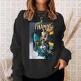 Marvel Thanos Is Dead Killed By Gamora Comic Book Cover Sweatshirt Gifts for Her
