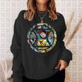 Marvel Widow Retro Comic Book Filled Spy Icon Sweatshirt Gifts for Her