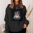 Motif With Magical Magic Book Sweatshirt Gifts for Her