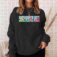 Mr Men Mr Greedy Retro Comic Book Colourful Sweatshirt Gifts for Her