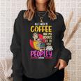 All I Need Is Coffee And My Books Reading Bookworm Sweatshirt Gifts for Her