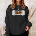 I Have No Shelf Control Bookworm Book Reading Sweatshirt Gifts for Her