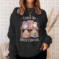 I Have No Shelf Control Ghost Reading Books Pun Sweatshirt Gifts for Her I Have No Shelf Control Ghost Reading Books Pun Sweatshirt Gifts for Her