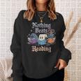 Nothing Beats Reading Book Librarian Rock Paper Scissors Sweatshirt Gifts for Her Nothing Beats Reading Book Librarian Rock Paper Scissors Sweatshirt Gifts for Her