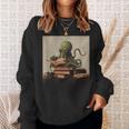 Octopus Reads a Book Book Lovers Sweatshirt Gifts for Her