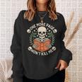 One More Page Won't Kill Me Reading Skeleton Read Book Sweatshirt Gifts for Her One More Page Won't Kill Me Reading Skeleton Read Book Sweatshirt Gifts for Her