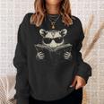 Opossum Reading Book Sunglasses Vintage Trash Panda Sweatshirt Gifts for Her Opossum Reading Book Sunglasses Vintage Trash Panda Sweatshirt Gifts for Her