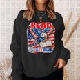 Patriotic Eagle Reading Book Read Blue Since 1776 Sweatshirt Gifts for Her Patriotic Eagle Reading Book Read Blue Since 1776 Sweatshirt Gifts for Her