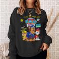 Paw Patrol Comic Book Strip Sweatshirt Gifts for Her